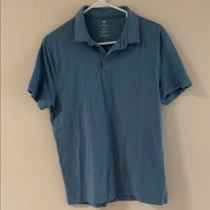 H&M Men's Blue Polo Shirt